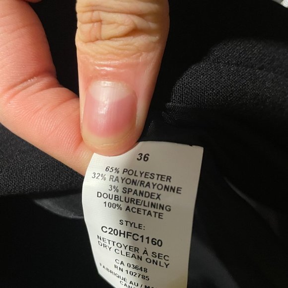 Vintage Womens Sandra Angelozzi black blazer jacket - Picture 3 of 6